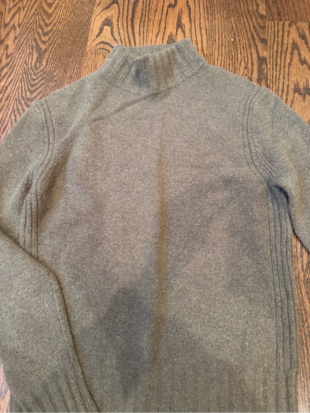 J. Crew Olive green Mock Neck Sweater